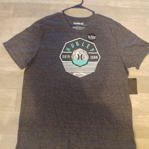 HURLEY GRAY PREMIUM XL T-SHIRT